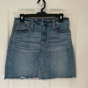 Womens J. Crew Mercantile Jean skirt